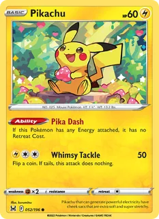 Pikachu 052/196