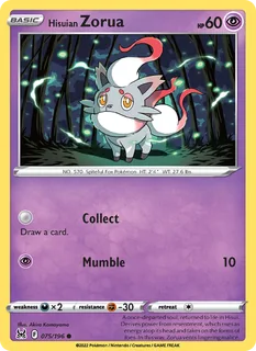 Hisuian Zorua 075/196
