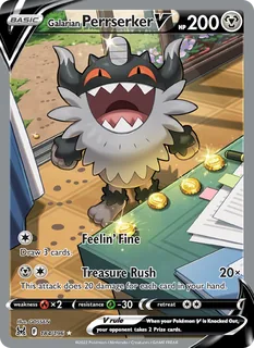 Galarian Perrserker V 184/196