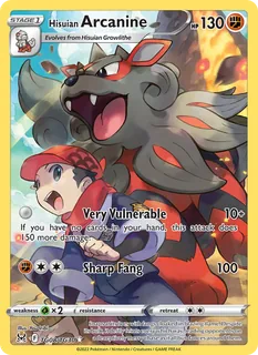 Hisuian Arcanine TG08/196