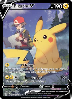 Pikachu V TG16/196