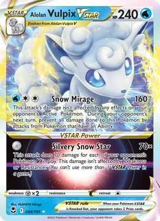 Alolan Vulpix VSTAR 034/195