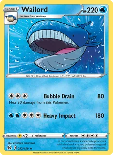 Wailord 032/159