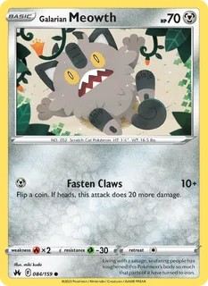 Galarian Meowth 084/159