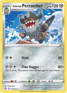 Galarian Perrserker 127/192