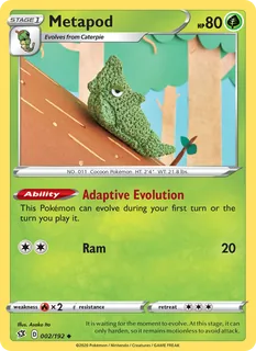Metapod 002/192