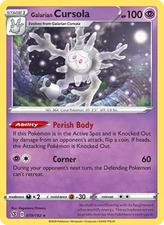 Galarian Cursola 079/192