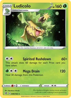 Ludicolo 009/192