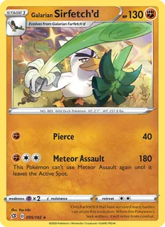 Galarian Sirfetch'd 095/192