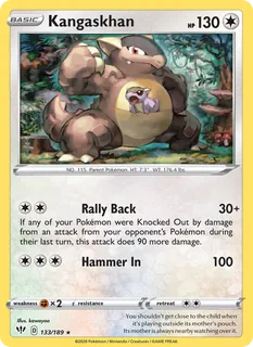 Kangaskhan 133/189