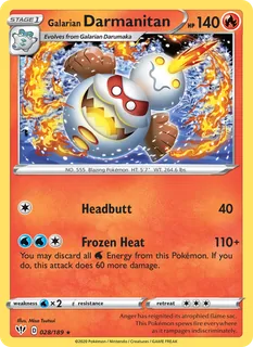 Galarian Darmanitan 028/189