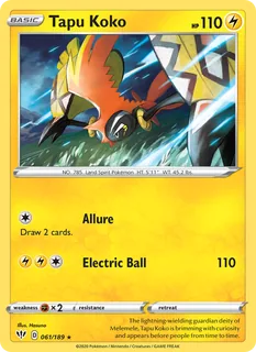 Tapu Koko 061/189