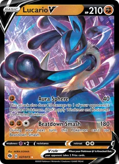 Lucario V 027/73