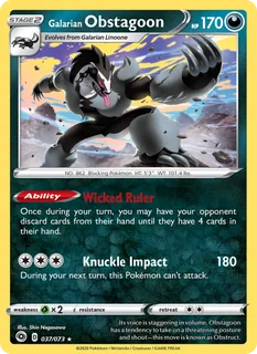 Galarian Obstagoon 037/73