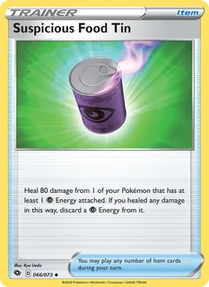 Suspicious Food Tin 066/73