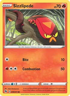 Sizzlipede 009/73
