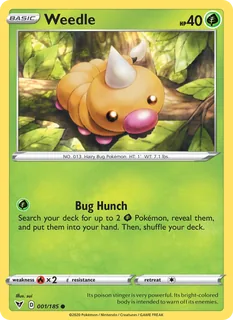 Weedle 001/185