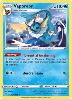 Vaporeon 030/185