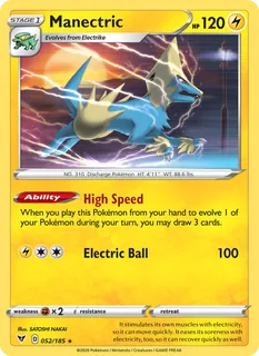 Manectric 052/185