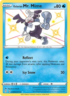Galarian Mr. Mime SV020/72