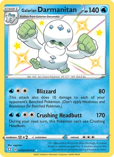 Galarian Darmanitan SV024/72
