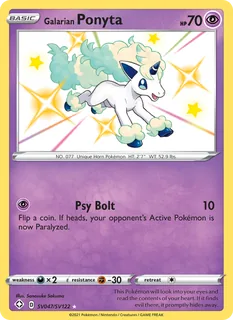 Galarian Ponyta SV047/72