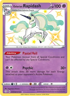 Galarian Rapidash SV048/72