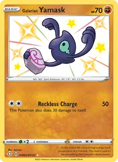 Galarian Yamask SV065/72