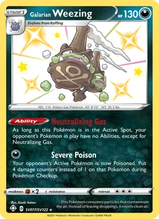 Galarian Weezing SV077/72