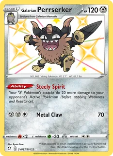 Galarian Perrserker SV087/72