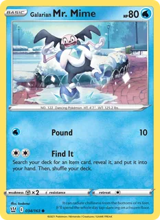 Galarian Mr. Mime 034/163