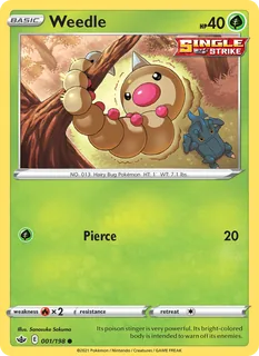 Weedle 001/198