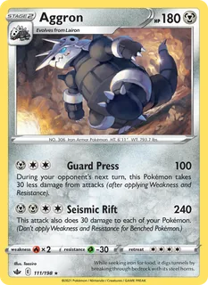Aggron 111/198