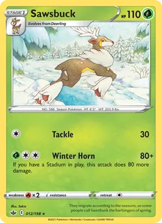 Sawsbuck 012/198