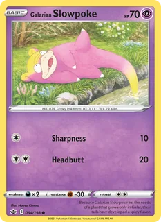 Galarian Slowpoke 054/198
