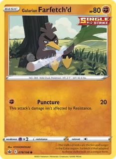 Galarian Farfetch'd 078/198