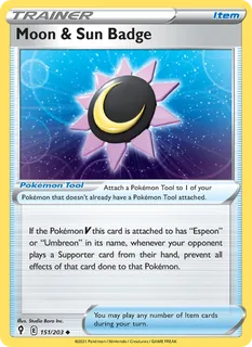 Moon & Sun Badge 151/203
