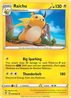 Raichu 050/203