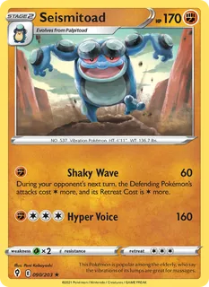 Seismitoad 090/203