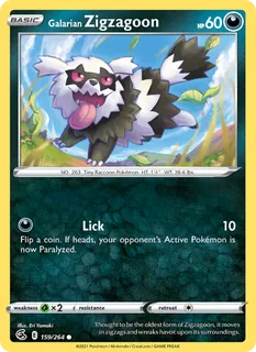 Galarian Zigzagoon 159/264