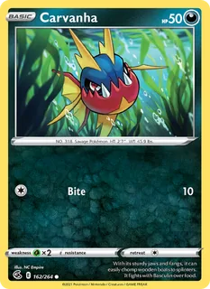 Carvanha 162/264