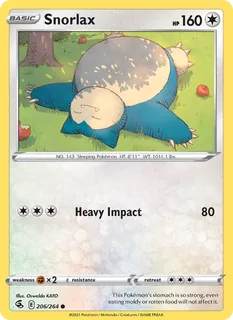 Snorlax 206/264
