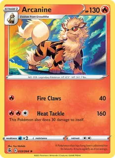 Arcanine 033/264