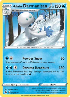 Galarian Darmanitan 072/264