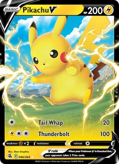 Pikachu V 086/264