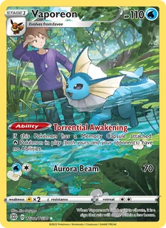Vaporeon TG02/172