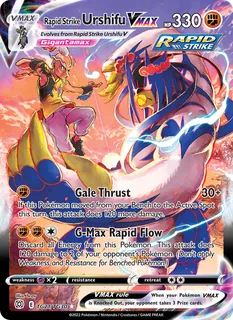 Rapid Strike Urshifu VMAX TG21/172