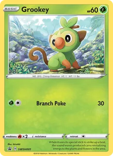 Grookey SWSH001/307
