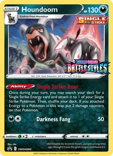 Houndoom SWSH090/307