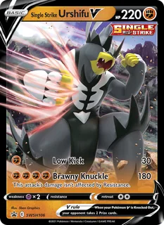 Single Strike Urshifu V SWSH106/307
